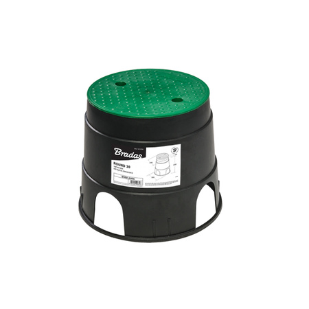 Skrzynia zaworowa okrągła duża, #30cm Bradas