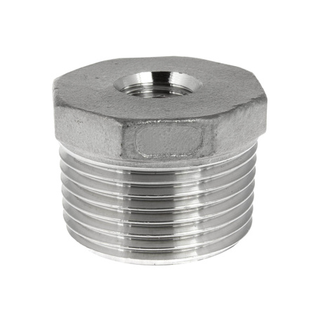 Redukcja nierdzewna (AISI 316) 3/4" GZ x 1/4" GW Profec