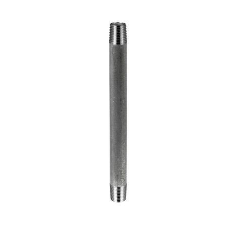 Rura ocynk dwustronnie gwintowana 1/4" GZ x 150mm Profec