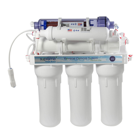 Zestaw filtracyjny SUPREME-RO7 PREMIUM z mineralizacją i jonizacją (odwrócona osmoza)