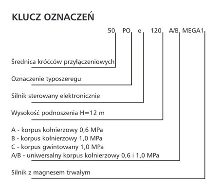 Pompa obiegowa C.O. 32POe80C MEGA LFP