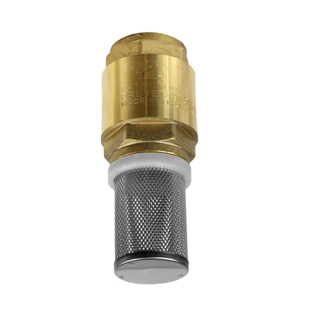Zawór zwrotny mosiężny EUROPA 5/4" ITAP + siatka zaworu zwrotnego 5/4" Zestaw