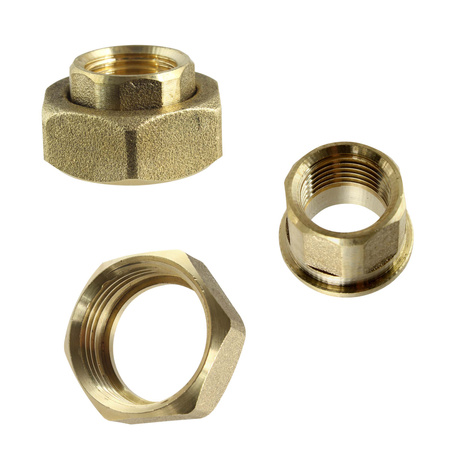 Śrubunek pomp cyrkulacyjnych (1" x) 1/2" (komplet: 2szt.)