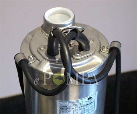 Pompa głębinowa OMNI TECH 1100-5" 1,1kW/230V z pływakiem + skrzynka rozruchowa Omnigena