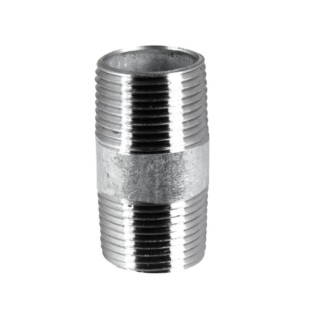 Rura ocynk dwustronnie gwintowana 1" GZ x 60mm Profec