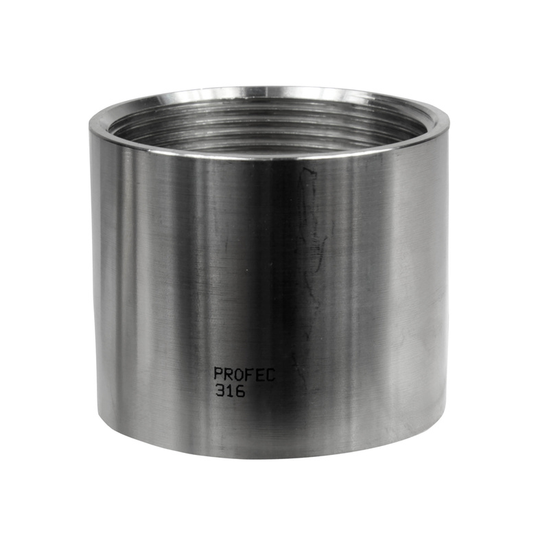 Mufa nierdzewna kwasoodporna (316) 2,5" GW Profec