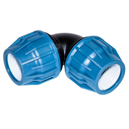 Kolano PE zaciskowe 63mm PN16