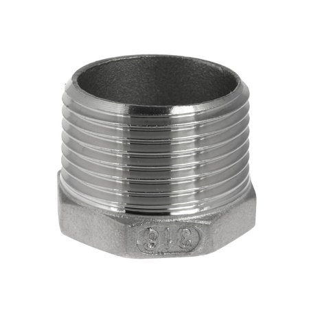 Redukcja nierdzewna (AISI 316) 3/4" GZ x 1/4" GW Profec