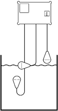 Wyłącznik pływakowy eFLY 5mb PVC 3x1mm 10(3)A
