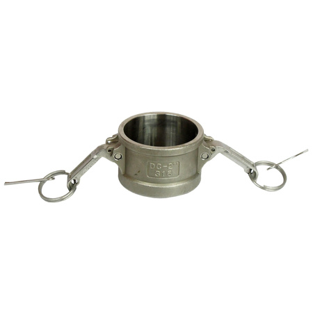 Szybkozłącze Camlock nierdzewne (316) 2" żeńskie x zaślepka (DC) Bodtech