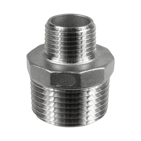 Nypel redukcyjny nierdzewny kwasoodporny (316) 3/4" GZ x 1/2" GZ Profec