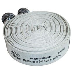 Wąż strażacki (pożarniczy) hydrantowy 52mm/30m ze złączami typu STORZ, Korus
