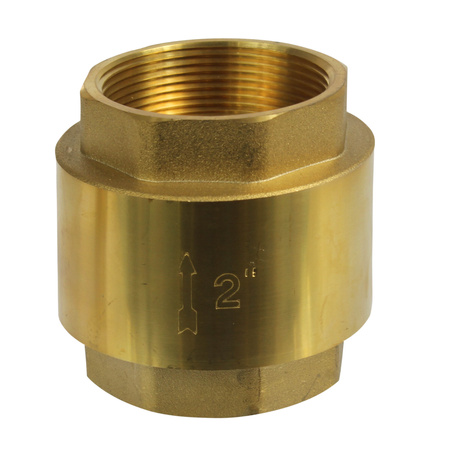 Zawór zwrotny sprężynowy mosiężny 2" Omnigena