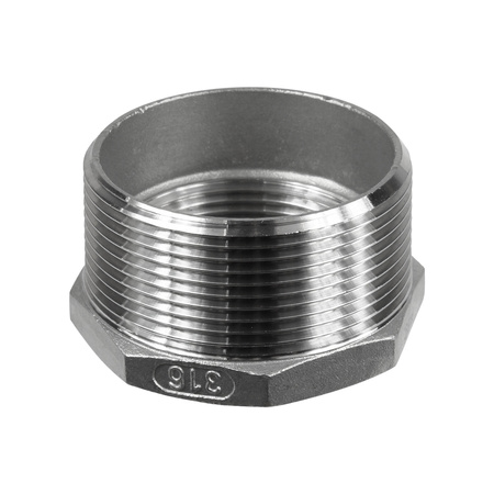 Redukcja nierdzewna (AISI 316) 2" GZ x 6/4" GW Profec