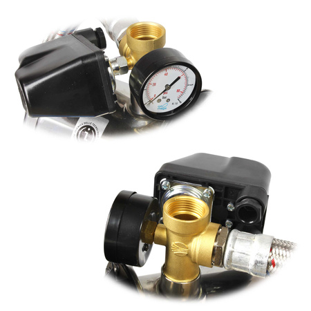 Zestaw hydroforowy komplet pompa Nocchi Multi EVO-A-5-60 M z osprzętem + zbiornik Aquasystem 100 L