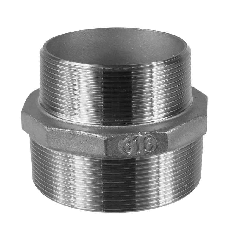 Nypel redukcyjny nierdzewny kwasoodporny (316) 4" GZ x 3" GZ Profec