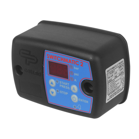 Sterownik pompy SWITCHMATIC 2 - elektroniczny wyłącznik ciśnieniowy z kompletem zabezpieczeń