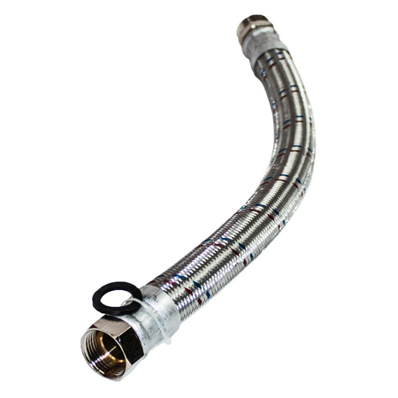 Wąż antywibracyjny 1" 70cm łącznik