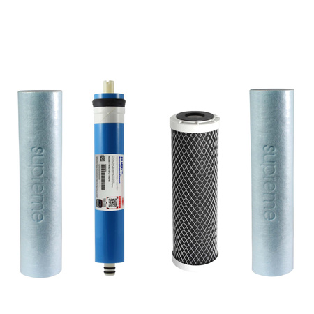 Zestaw filtracyjny SUPREME-RO7 PREMIUM z mineralizacją i jonizacją (odwrócona osmoza)