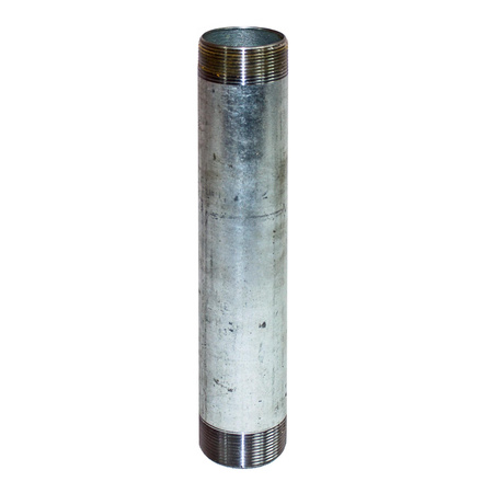 Rura ocynk dwustronnie gwintowana 1/2" GZ x 100mm Profec