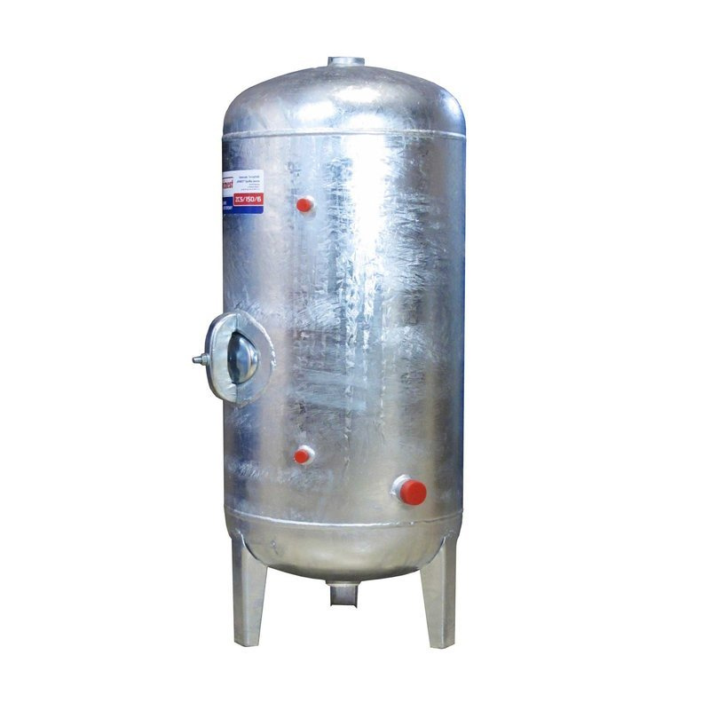 Zbiornik ocynkowany 495L (500L) 6BAR pionowy Wimest
