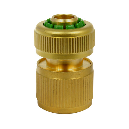 Szybkozłączka ogrodnicza mosiężna 3/4" zacisk x KLIK żeński Hydro-S