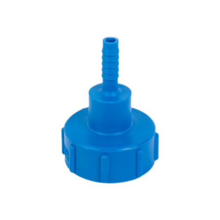 Złączka plastikowa zbiornika IBC (mauser) S60x6 GW x tuleja na wąż 1/2"