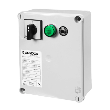Pompa zatapialna TRITUS TRm 1.1kW/230V + skrzynka rozruchowa Pedrollo