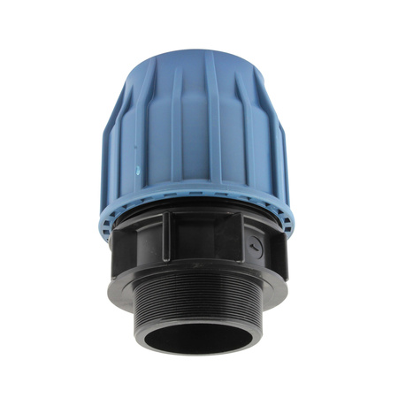 Złączka PE zaciskowa 90mm x 2" GZ PN16