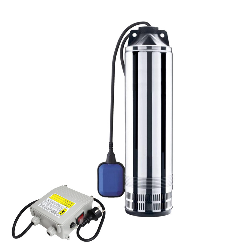 Pompa głębinowa OMNI TECH 2200-6" 2,2kW/230V z pływakiem + skrzynka rozruchowa Omnigena