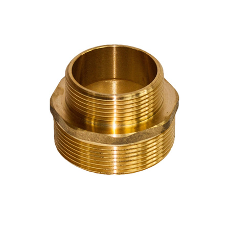 Nypel redukcyjny mosiężny 1" x 3/4"