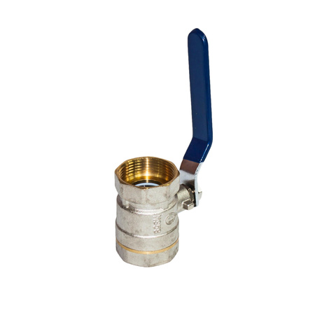 Zawór kulowy mosiężny 6/4" GWxGW 25BAR, z rączką