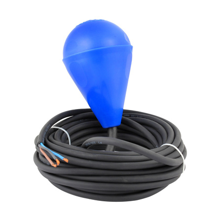 Wyłącznik pływakowy eFLY 5mb PVC 3x1mm 10(3)A