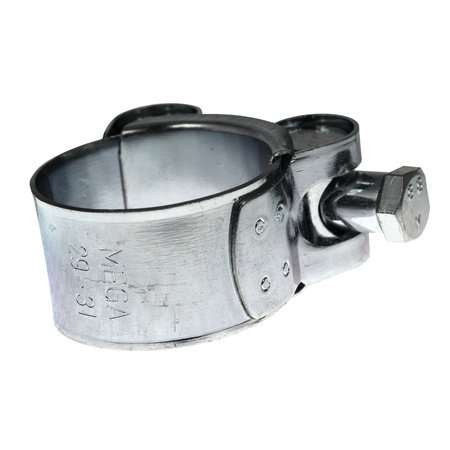 Opaska zaciskowa GBS (śrubowa) ocynkowana 29-31mm / 20mm Profec