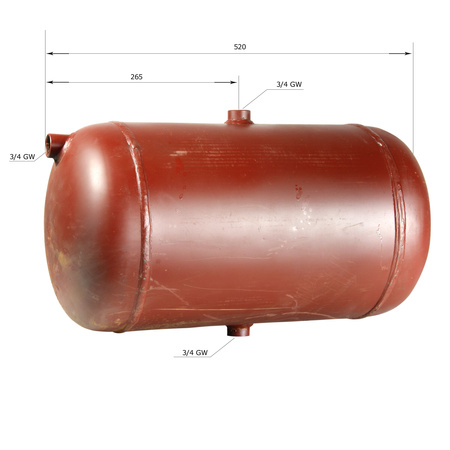 Naczynie wyrównawcze, malowane do C.O./C.W.U. 30L