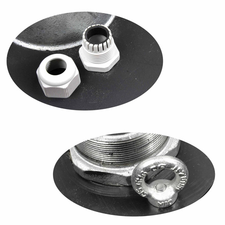 Głowica studni głębinowej 225mm x 3" z odpowietrznikiem P