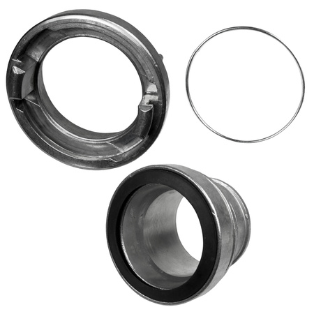 Szybkozłącze strażackie, łącznik tłoczny 52 - tuleja 45mm