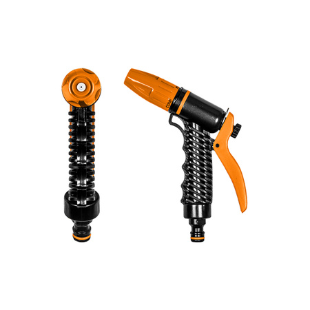 Pistolet zraszający regulowany PROSTY KLIK męski Bradas