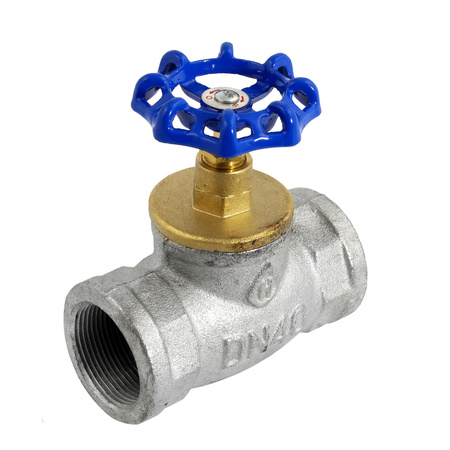 Zawór grzybkowy żeliwny 6/4" GW 10BAR