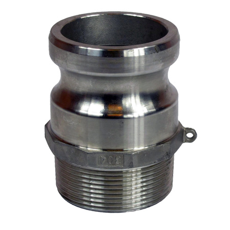 Szybkozłącze Camlock typ F 3" BSPT SS stal AISI 316