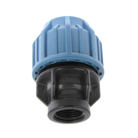 Złączka PE zaciskowa 25mm x 1/2" GW PN16