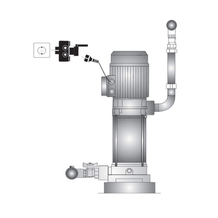 Zabezpieczenie przed suchobiegiem Safematic W + kabel Coelbo