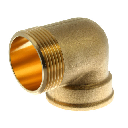 Kolano mosiężne 5/4" GWxGZ