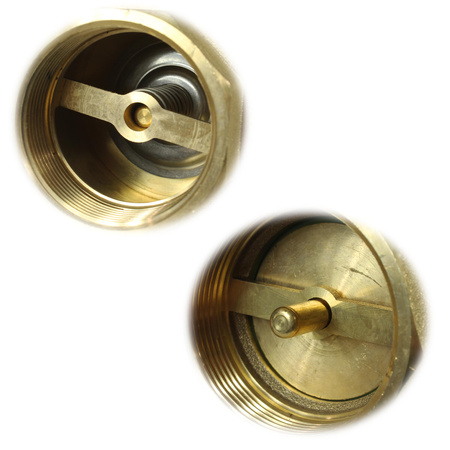 Zawór zwrotny mosiężny Roma 104 2" Itap