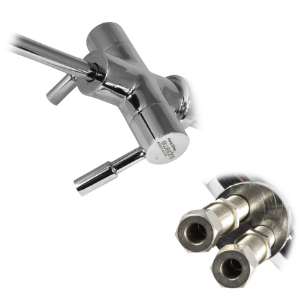 Wylewka podwójna - zawór ceramiczny