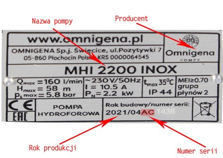 Dyfuzor ssący MH 2600 (seria: W) Omnigena
