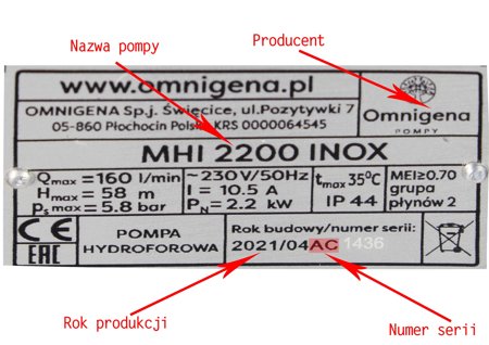 Dyfuzor ssący MH2000 (seria W) Omnigena