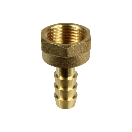 Końcówka węża mosiężna 1/4" GW x 10mm (3/8") tuleja Profec