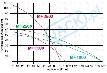Pompa MH 2200 INOX 2,2kW/400V (bez osprzętu)