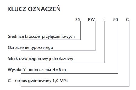 Pompa cyrkulacyjna C.W.U. 25PWr40C 230V